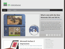 Tablet Screenshot of dsdatabase.org